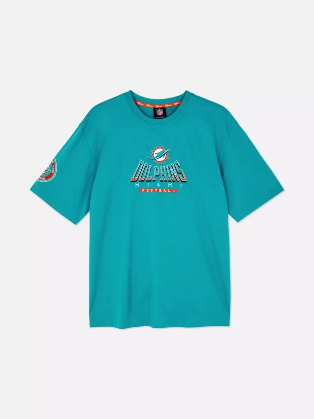 NFL Miami Dolphins-logo-T-shirt