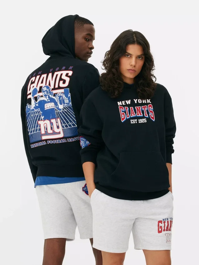 NFL New York Giants-hoodie med grafisk print