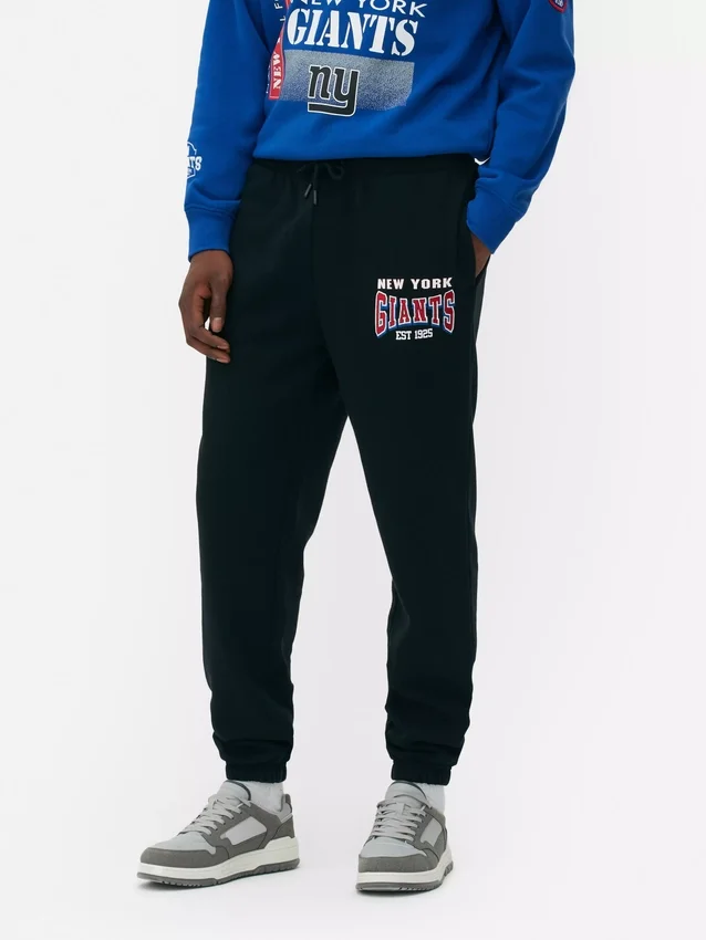 NFL New York Giants joggingbukser med opsmøgede ben