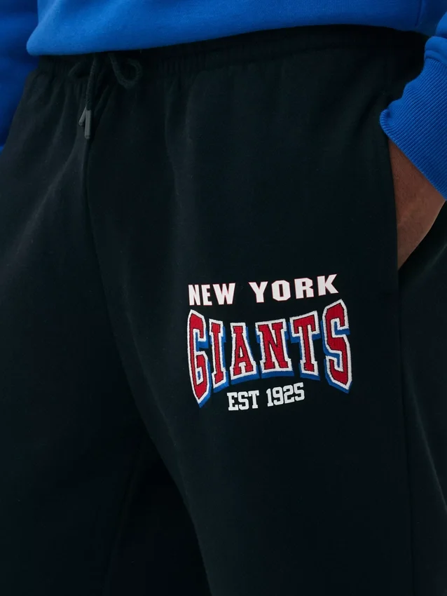 NFL New York Giants joggingbukser med opsmøgede ben