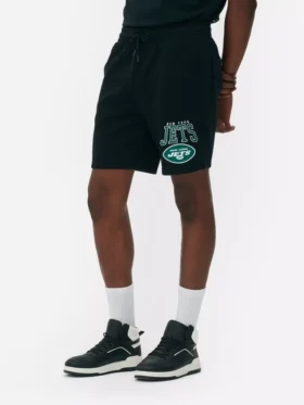 NFL New York Jets shorts med snøre i taljen
