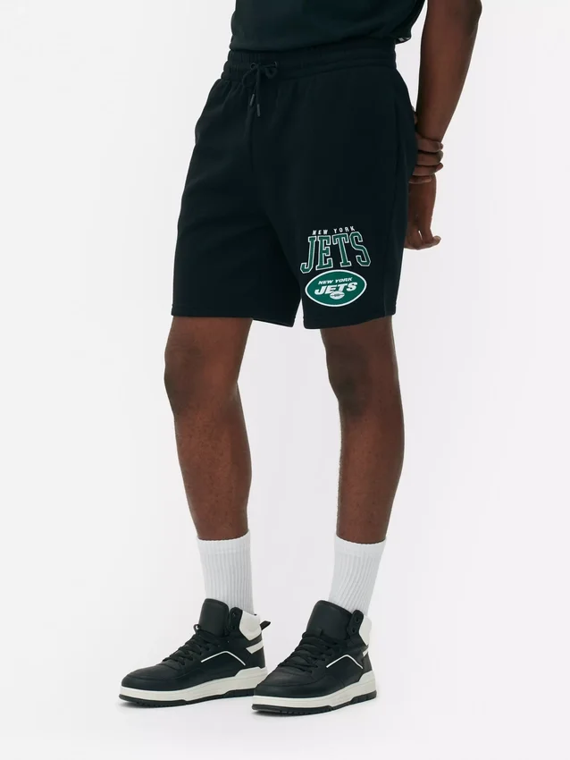 NFL New York Jets shorts med snøre i taljen