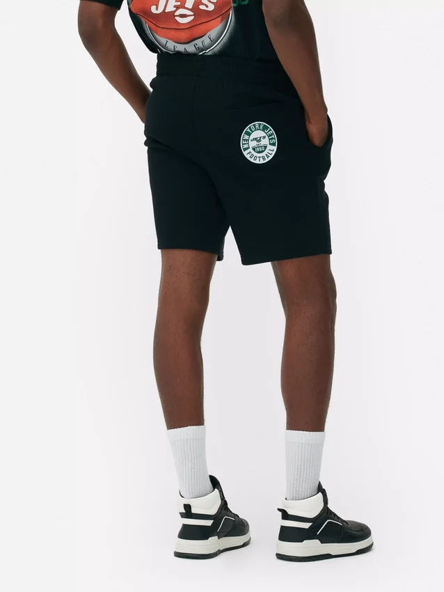 NFL New York Jets shorts med snøre i taljen