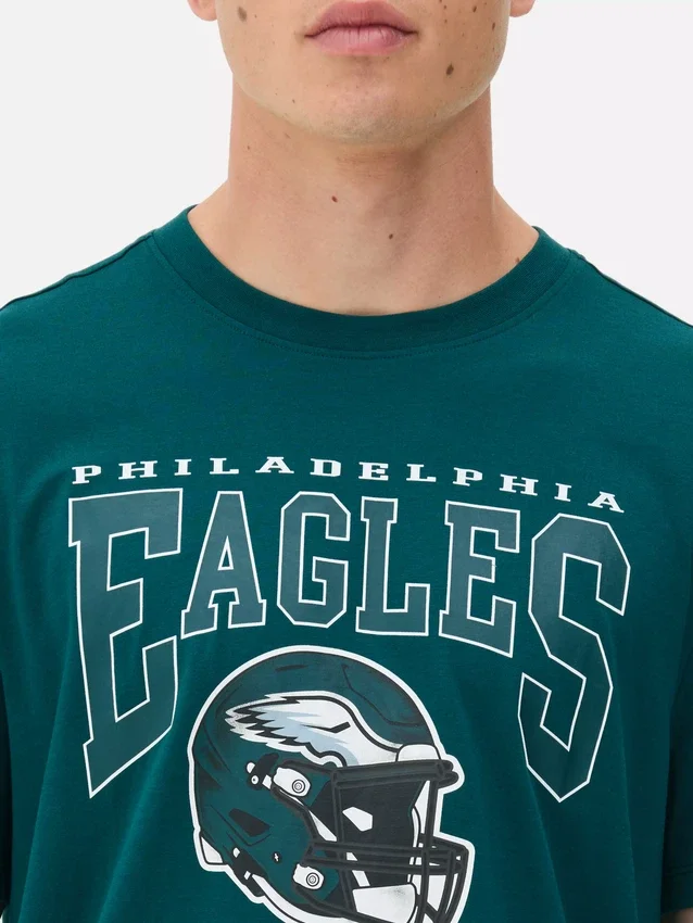NFL Philadelphia Eagles-skjorte med print