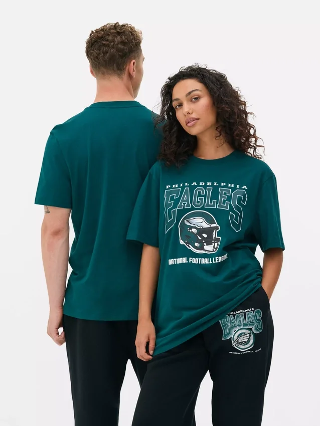 NFL Philadelphia Eagles-skjorte med print