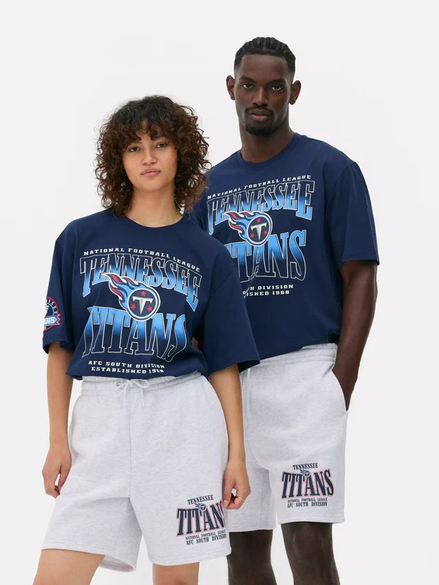 NFL Tennessee Titans-shorts med tryk