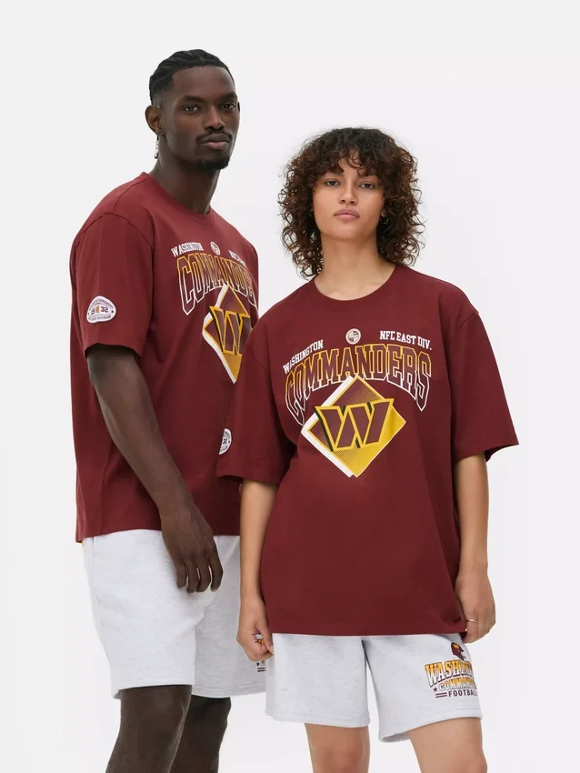 NFL Washington Commanders-logo-T-shirt