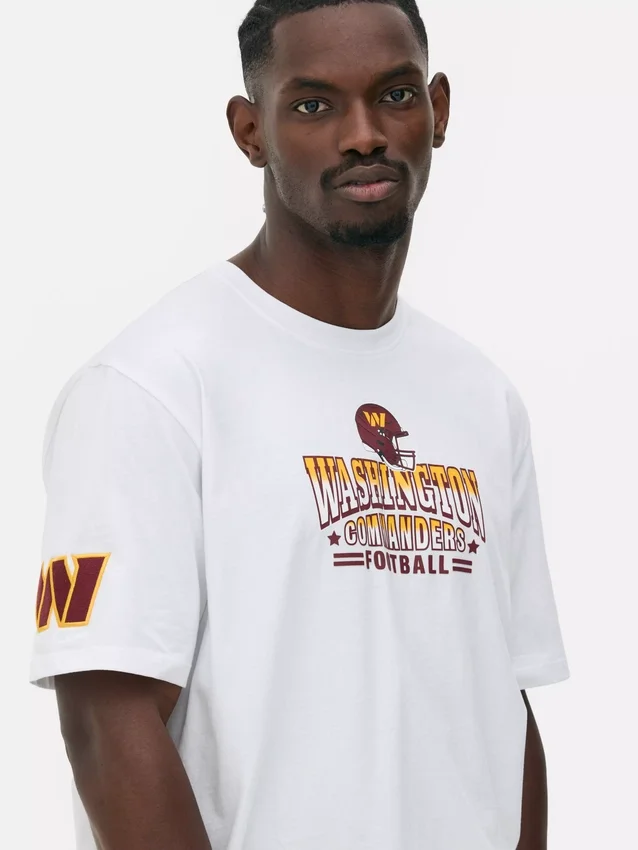NFL Washington Commanders-logo-T-shirt