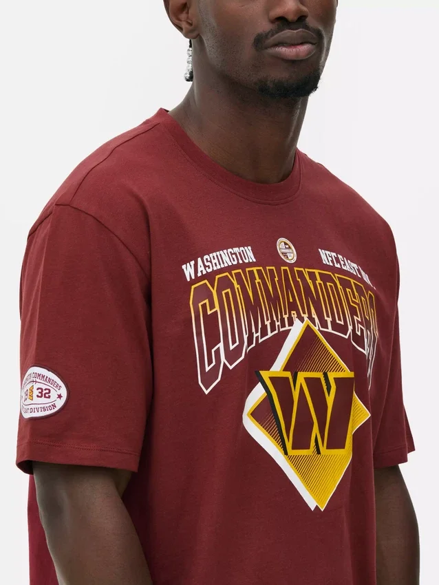 NFL Washington Commanders-logo-T-shirt
