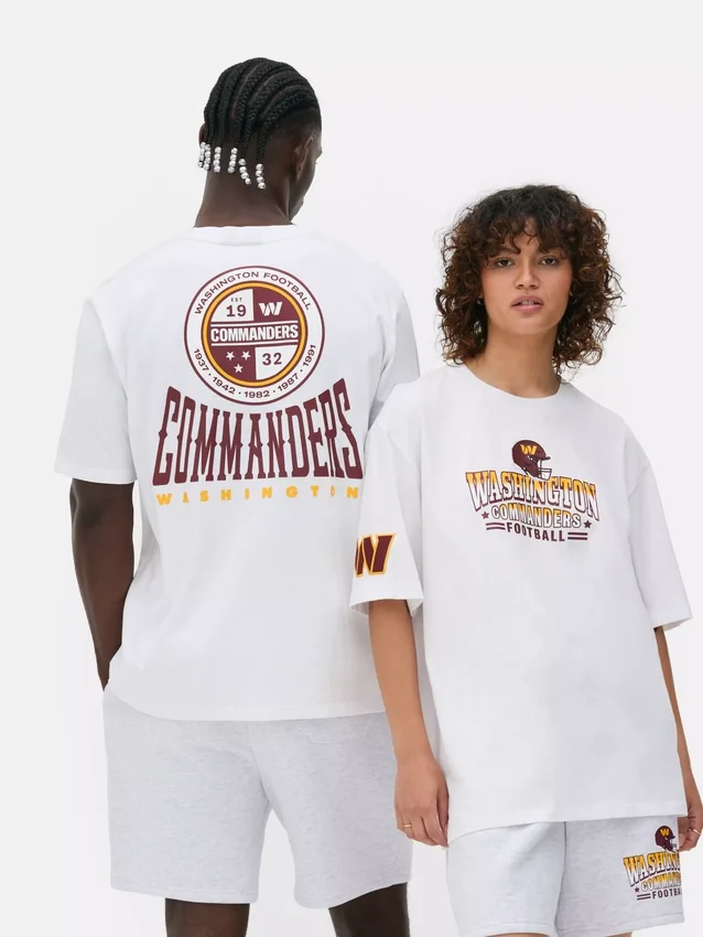 NFL Washington Commanders-logo-T-shirt