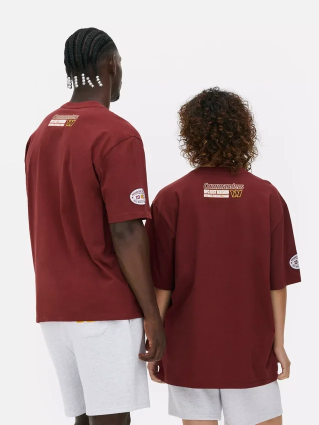 NFL Washington Commanders-logo-T-shirt