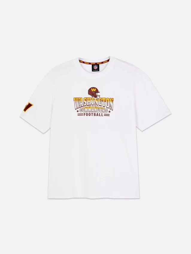 NFL Washington Commanders-logo-T-shirt