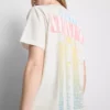Nirvana bomulds-T-shirt med regnbue-motiv