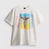Nirvana bomulds-T-shirt med regnbue-motiv
