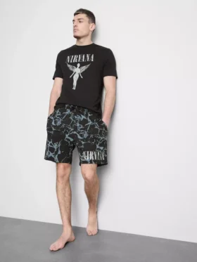 Nirvana kort pyjamassæt