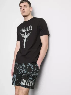Nirvana kort pyjamassæt