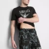 Nirvana kort pyjamassæt