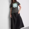 Nirvana-T-shirt i vasket bomuld