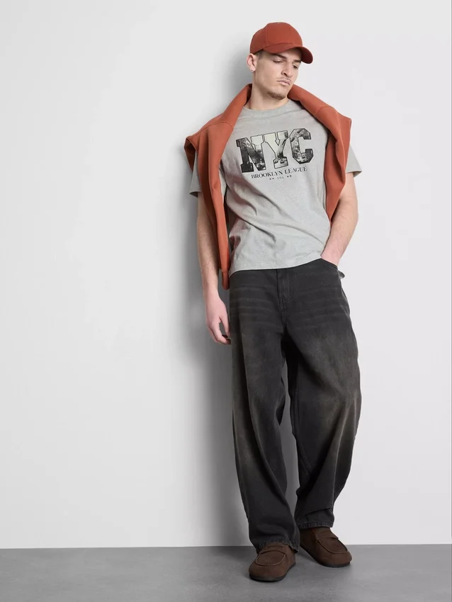 Nyc grafisk T-shirt