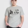 Nyc grafisk T-shirt