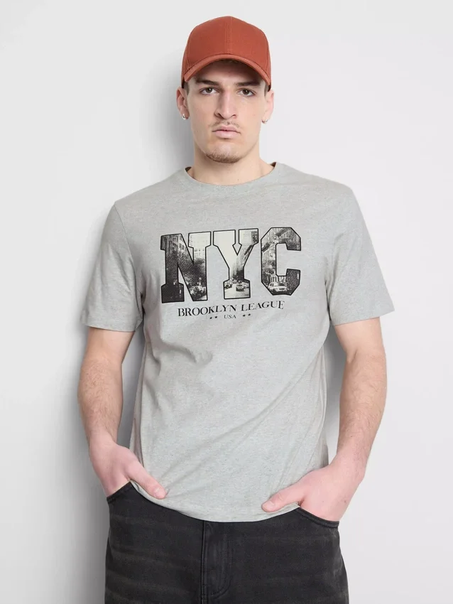 Nyc grafisk T-shirt