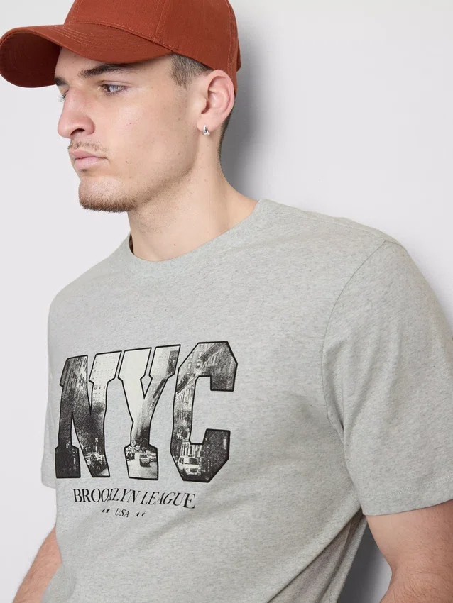 Nyc grafisk T-shirt