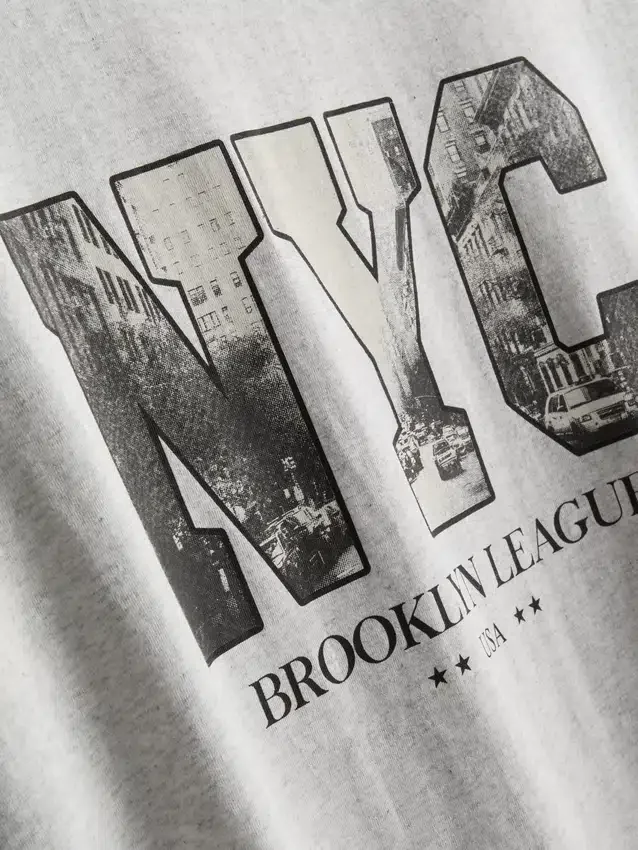 Nyc grafisk T-shirt