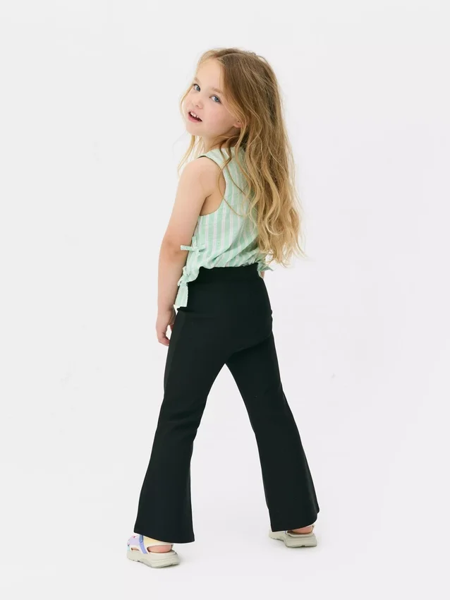 Ottoman-leggings med udvidede ben