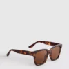 Overdimensionerede solbriller i cat-eye-stil