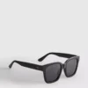 Overdimensionerede solbriller i cat-eye-stil