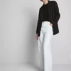 Oversized blazer med enkeltradet knaplukning