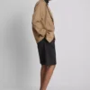 Oversized blazer med enkeltradet knaplukning