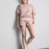 Oversized Maine-sweatshirt med højt bomuldsindhold