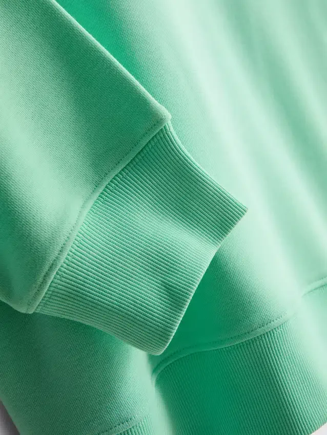 Oversized Malibu-sweatshirt med højt bomuldsindhold