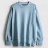 Oversized sweatshirt med sænkede skuldre