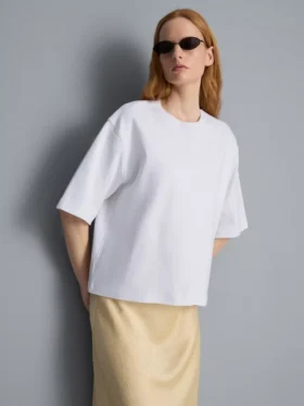 Oversized T-shirt i bomuld