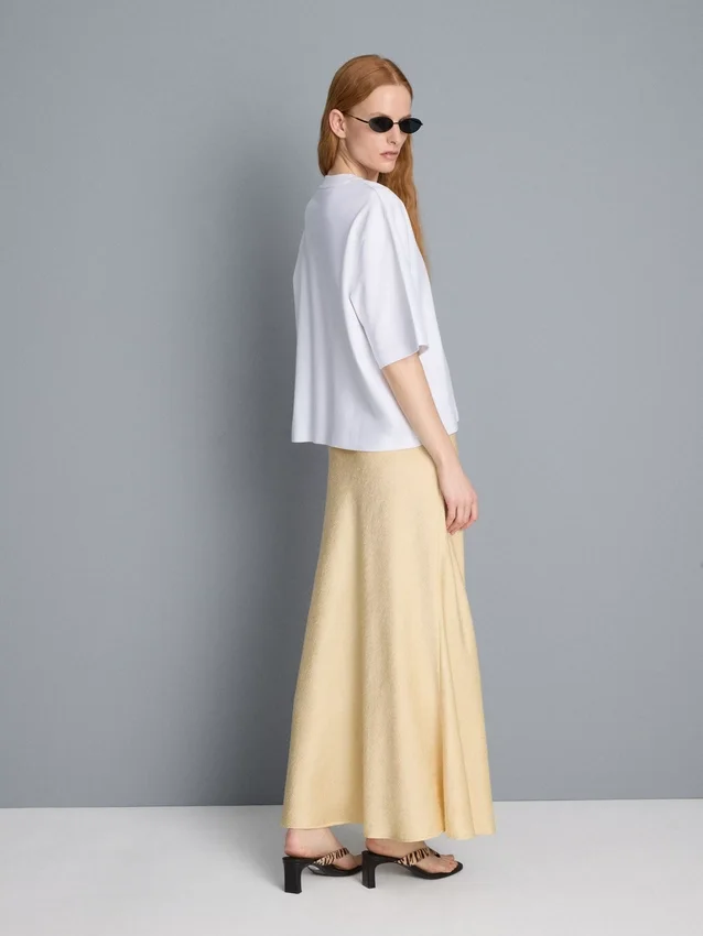 Oversized T-shirt i bomuld