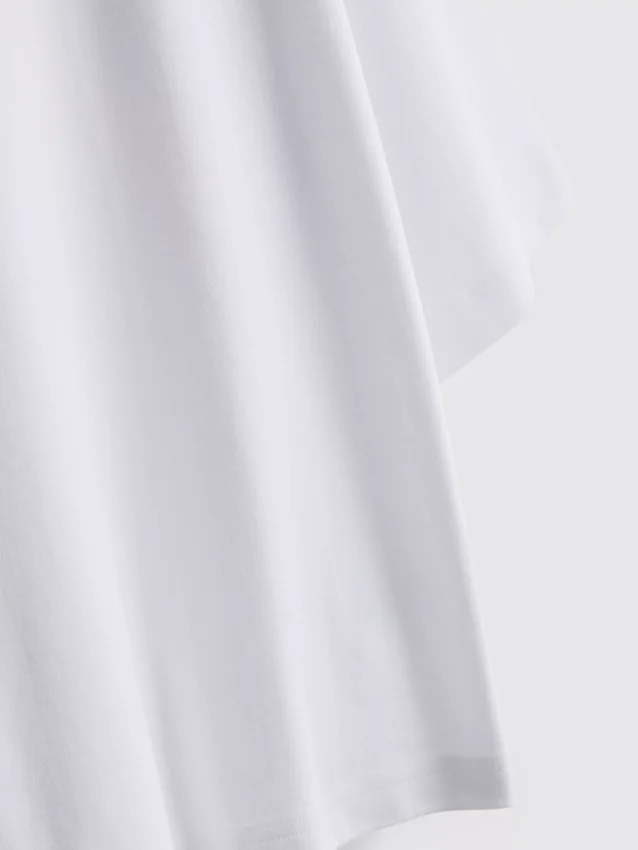 Oversized T-shirt i bomuld