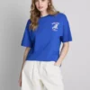 Oversized T-shirt med Soleil-print