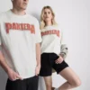 Pantera-T-shirt med grafisk motiv