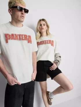 Pantera-T-shirt med grafisk motiv
