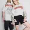 Pantera-T-shirt med grafisk motiv