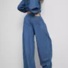 Paula Echevarría harembukser i bomuldsrig denim