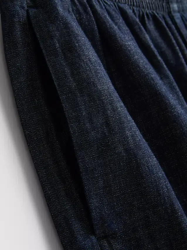Paula Echevarría harembukser i bomuldsrig denim