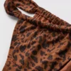 Paula Echevarría leopardmønstrede bikiniunderdele med glimmer
