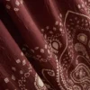 Paula Echevarría midi-kjole i paisley-mønster