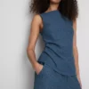 Paula Echevarría rynket, krøllet tanktop