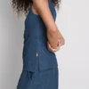 Paula Echevarría rynket, krøllet tanktop
