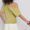 Paula Echevarría rynket top med bare skuldre