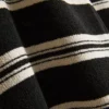 Paula Echevarría strikkede stribede minishorts